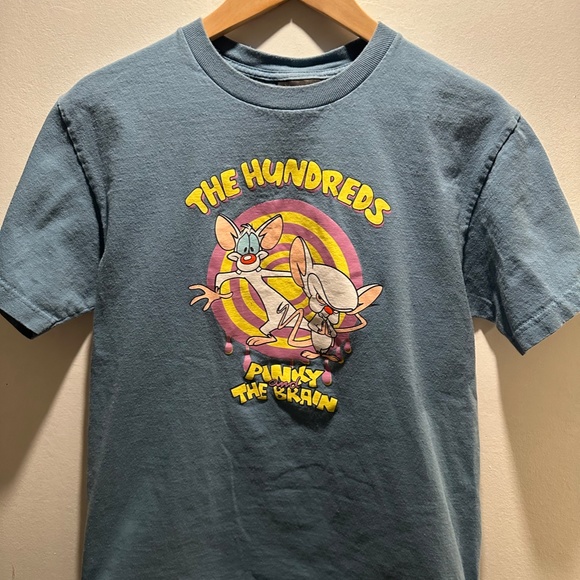 The Hundreds - Pinky & The Brain Animaniacs T-Shirt Medium - Picture 2 of 4